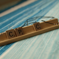 Special Order for Claire (Scrabble Necklace and Earring Set)