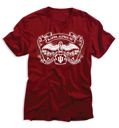 Kappa Alpha Nu Wing Wheel Tee