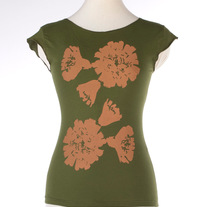 HAWKWEED cap sleeve top