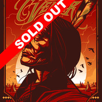 SOLD OUT - EDDIE VEDDER, MINNEAPOLIS MN 2011 Print by MUNK ONE