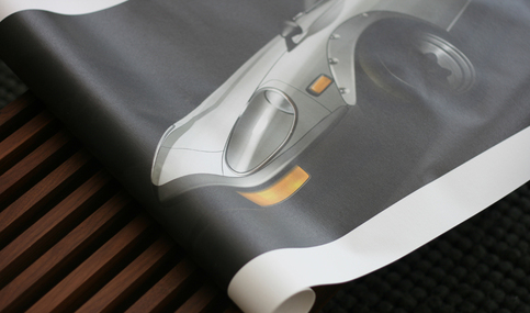 240ZG large print on canvas - loose canvas