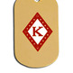 Kappa Diamond Dog Tag - Thumbnail 1