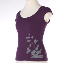 GINKGO cap sleeve top