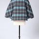 Faux Fur Collar Tulle Poncho - Thumbnail 1