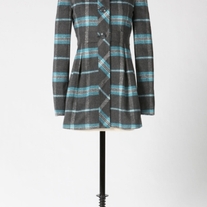 Faux Fur Collar Tulle Coat