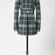 Faux Fur Collar Tulle Coat - Thumbnail 1
