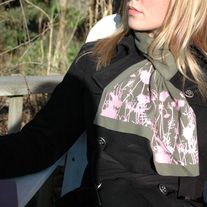 QUEEN ANNE'S LACE FIELD scarf