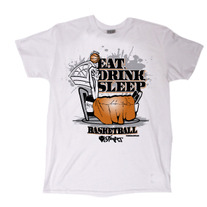 Eat, Drink, Sleep Tee | White