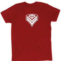 Big Chevron Logo Tee | Red