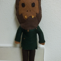 Wolfman ALREADY MADE, READY TO SHIP