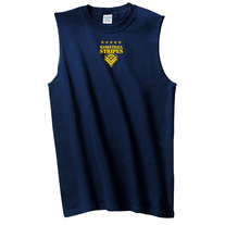 Basketball Stripes Logo Sleeveless | Navy