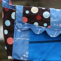 Polka Dotted Number--Shoulder Strap Edition