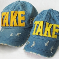 Mommy or Daddy and Kid Cap (priced for 2)