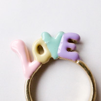 Pastel Love Ring