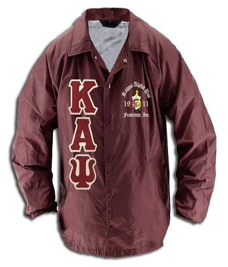 Big & Tall Kappa Alpha Psi Krimson Line Crossing Jacket 