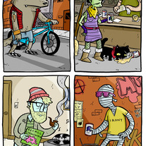 Paranormal Hipster 4-Pack