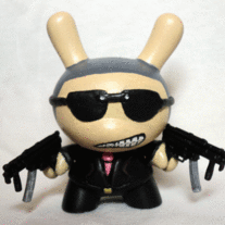 Custom 3" Dunny, The Thug