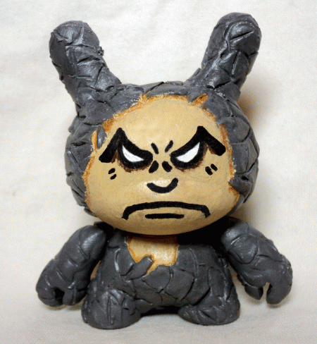 Custom 3" Dunny, The Rock