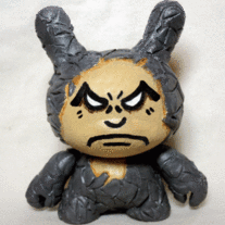 Custom 3" Dunny, The Rock
