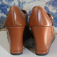 Nanette Originals - Vintage Burnt Orange Wedge - Thumbnail 4