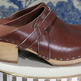 Vintage Leather Clogs - Thumbnail 3