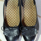 Vintage Black Frill Golfer Flats - Thumbnail 3