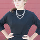 Black Pocket Wiggle Dress - Thumbnail 3