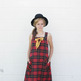 Vintage Red Plaid Jumper - Thumbnail 3