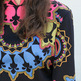70's Black Maxi Funk Dress - Thumbnail 2