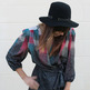 Gray, Teal, Pink Swoop Top Dress - Thumbnail 2