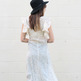 Sheer Romantic Floral Maxi Dress - Thumbnail 4