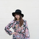 Sheer Black Floral Dress - Thumbnail 1