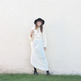70's Cream Maxi Field Dress - Thumbnail 2