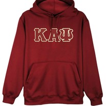 Big & Tall Kappa Alpha Psi Hooded Pullover Sweatshirt Krimson