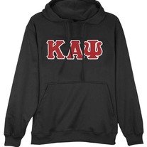 Big & Tall Kappa Alpha Psi Hooded Pullover Sweatshirt BLK