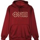 Big & Tall Phi Nu Pi Hooded Pullover (More Colors) - Thumbnail 1