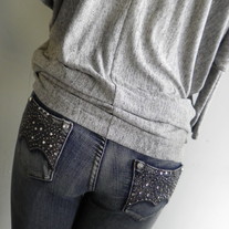Silver Princess Skinny Jeans 