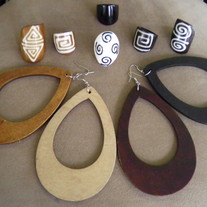 Wombman Wood Earrings