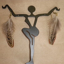 Dust Me Feather Earrings