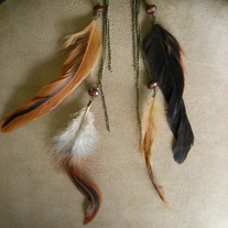 Feather Jewels Earrings