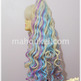 Dream Blonde / Blue / Lavender / Pink Mix Wig Set - Thumbnail 4