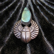 Tribal Belly Dance Bindi ~ Lucky Scarab