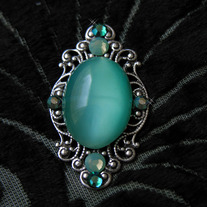 Tribal Belly Dance Bindi ~ Pisces