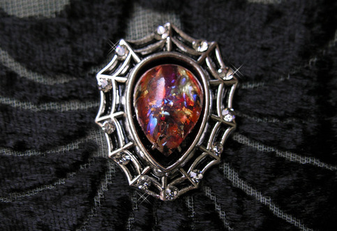 Tribal Belly Dance Bindi ~ Wittle Web