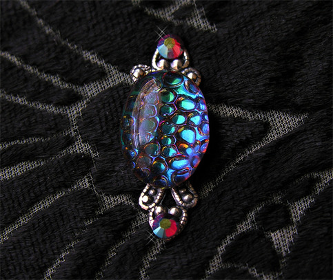 Tribal Belly Dance Bindi ~ Tortoise