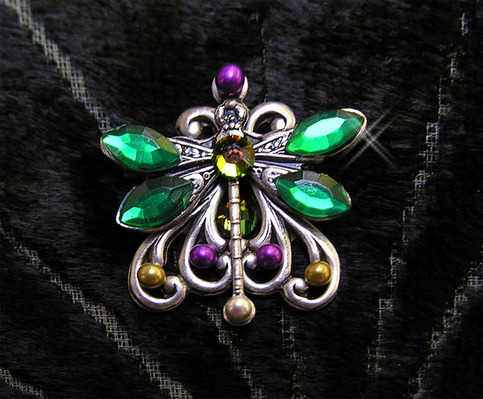 Tribal Belly Dance Bindi ~ Dragonfly