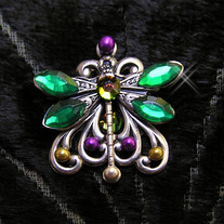 Tribal Belly Dance Bindi ~ Dragonfly