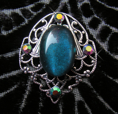 Tribal Belly Dance Bindi ~ Moodstone