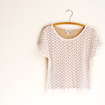 Knit Triangle Top