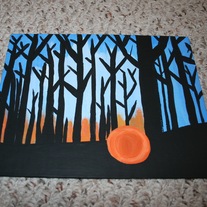 Sunset Painting